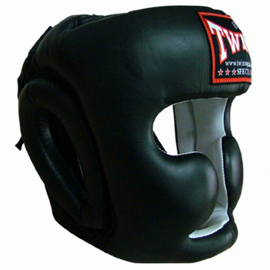 트윈스 가죽 헤드기어 HGS3 [블랙]