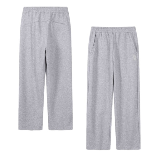 ESSENTIAL 2-WAY 와이드 스웨트 팬츠 블랙 N261TP010P