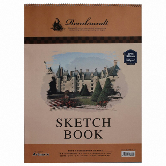 드로잉 스케치북 180g