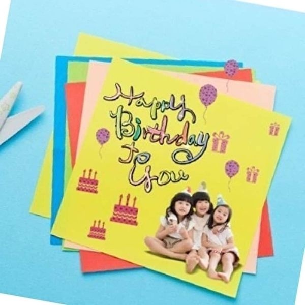 오너클랜 양면색종이 20색 500매 재료 창작 교구 WFIVZ90_이미지