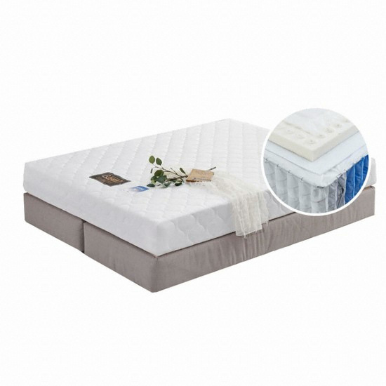 가이온 루인 통깔판 침대 K (50T볼라텍스독립)_이미지