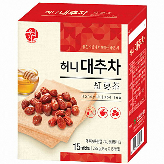 송원식품 우리차 허니 대추차 15T (1개)_이미지