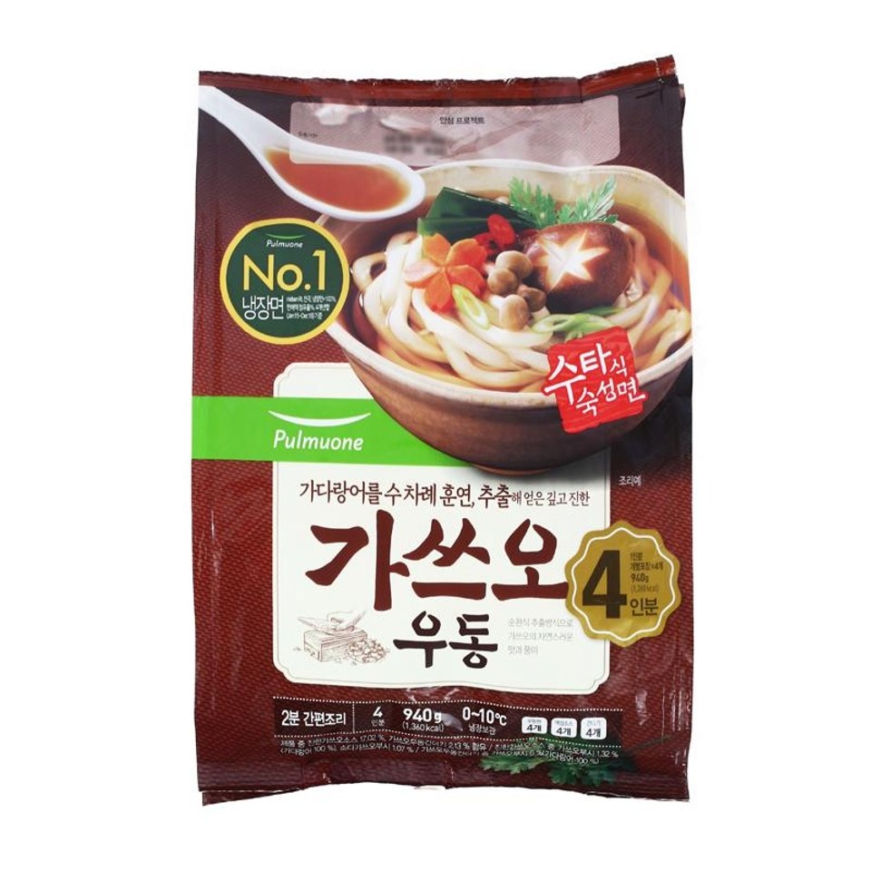 풀무원 가쓰오 우동 4인분 940g (1개)