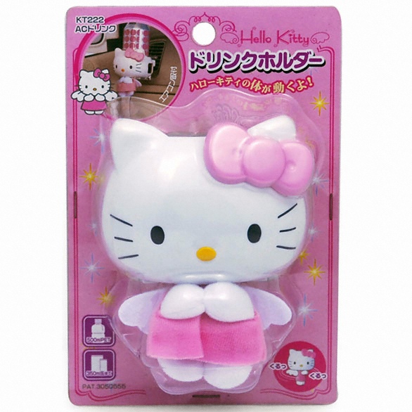 SEIWA KT222 헬로키티 천사날개 컵홀더_이미지