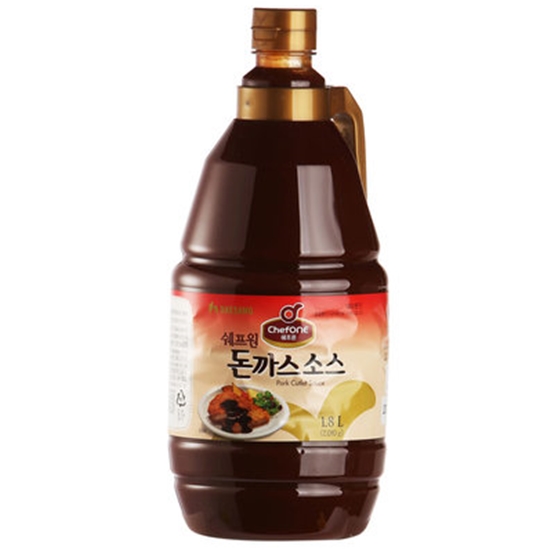 쉐프원 돈까스 소스 1.8L이미지입니다. 누르면 해당 게시물로 새창이동합니다.