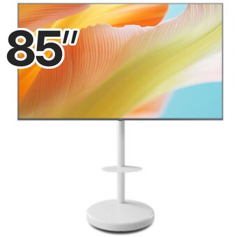 <b>더함</b> 삼탠바이미 구글 스마트 85 UHD 화이트 무빙티비