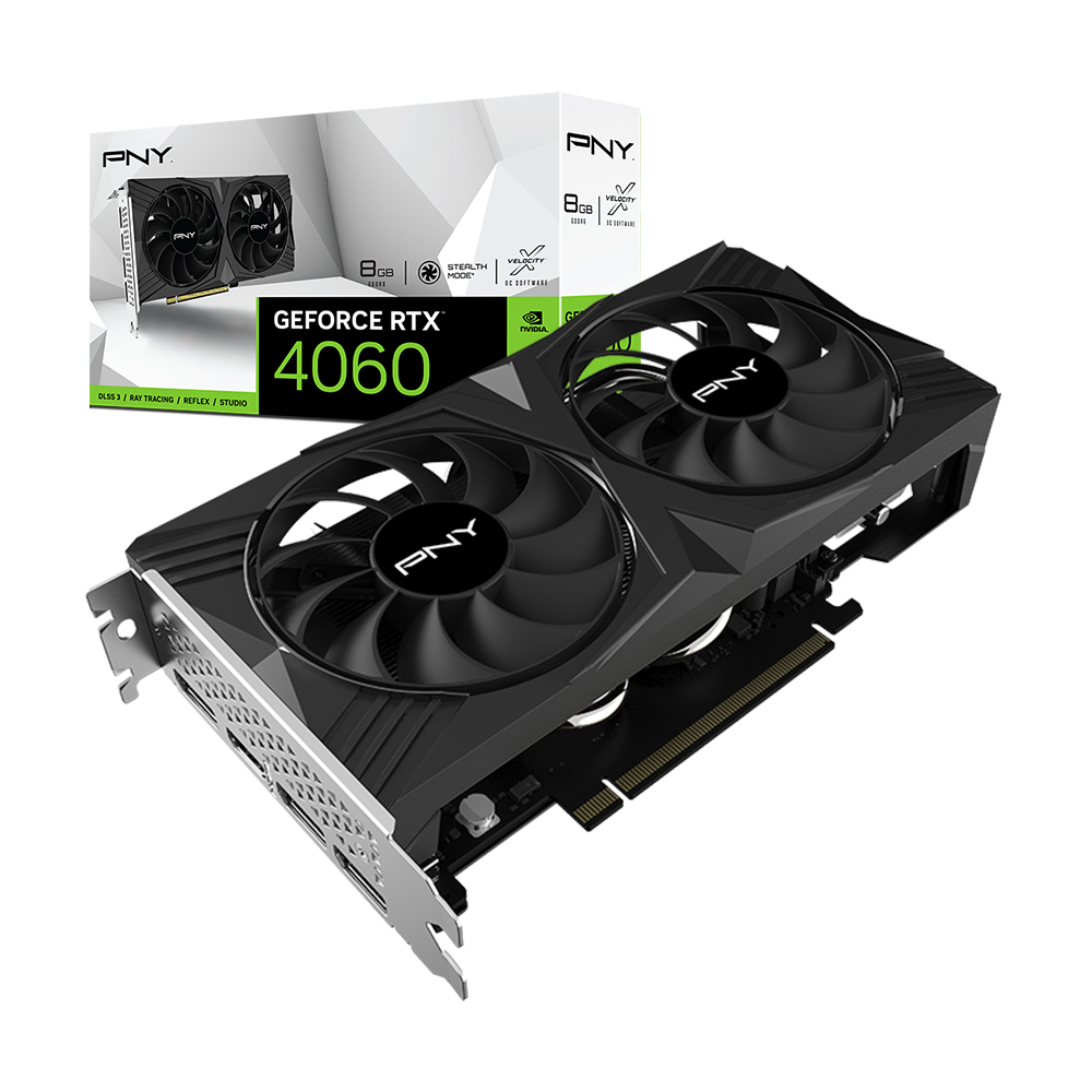 PNY 지포스 RTX 4060 VERTO D6 8GB Dual 제이씨현_이미지