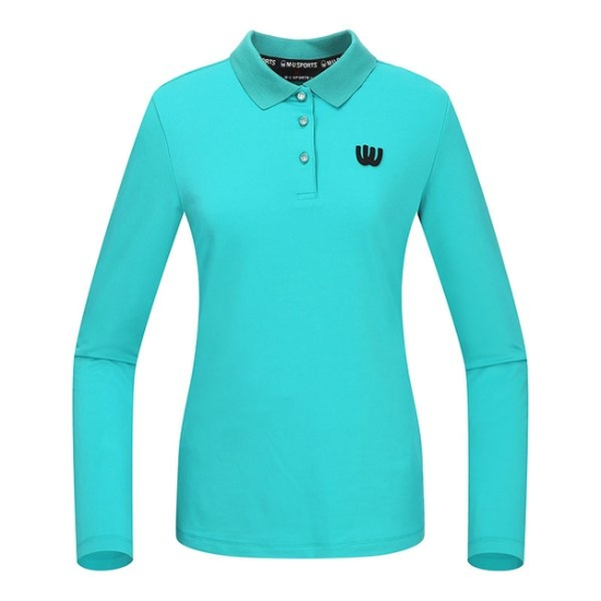 엠유스포츠 등판 자수 요꼬티셔츠 MU20522TL02_GRN