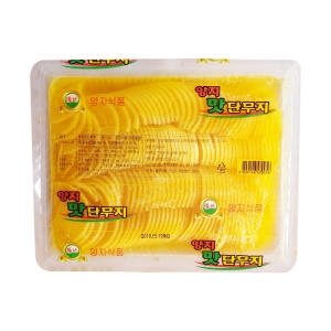 한들찬 양지 맛단무지 2.6kg 반달 김밥