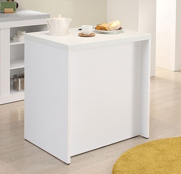 모던탑21 샤인 대리석 홈바형 아일랜드식탁 800 (의자별도)_이미지