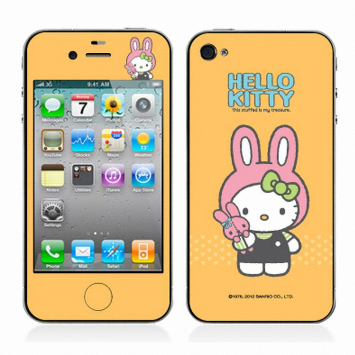 POPSKIN 오리지날 헬로키티 Stuffed Toy Rabbit