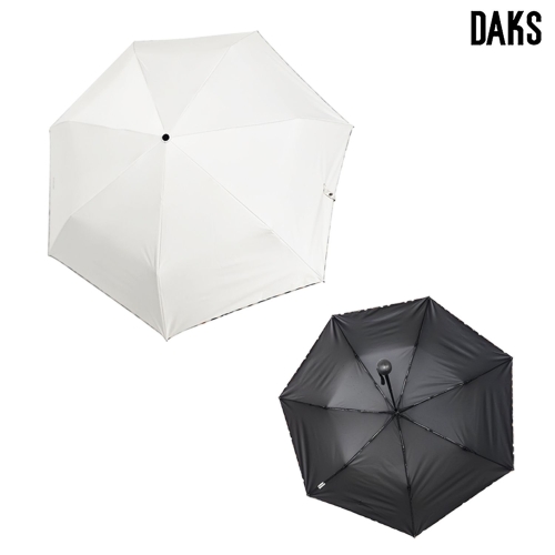  닥스 3단 슬림 우양산 체크라인_PBO027I