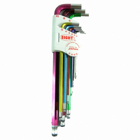 에이트 롱 육각 볼렌치 세트 TLC-S9NP (9pcs)