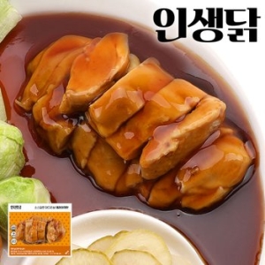 푸드원 인생닭 소스담은 통 닭다리살 데리야끼맛 130g