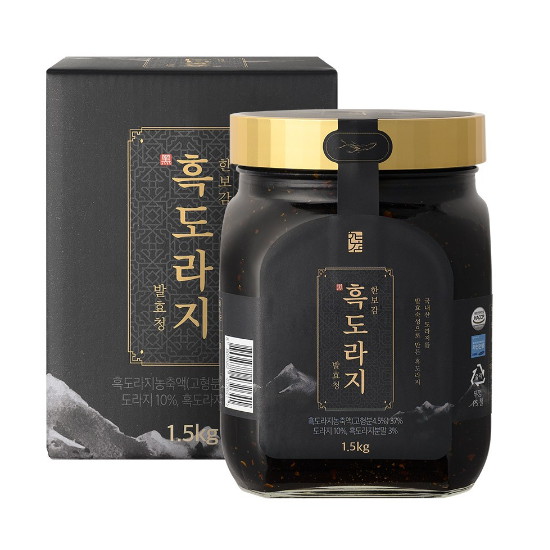 하이퍼플로우 한보감 흑도라지 발효청 1.5kg (1개)