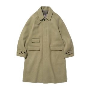유니폼브릿지 wool balmacaan coat khaki 997188_이미지