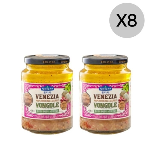 폰타나 베네치아 페페론치노 갈릭 봉골레 파스타소스 430g (16개)_이미지