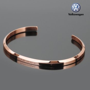 폭스바겐 HOT ISSUE VOLKSVAGEN WATCH 심플 라운드 뱅글팔찌 여성로즈골드 VW60R 501822