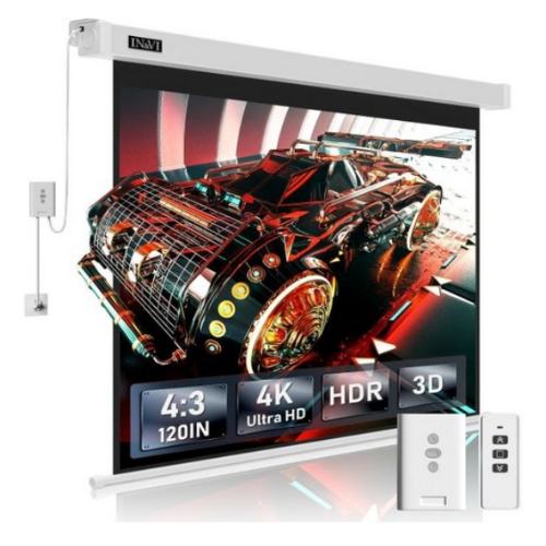 INVI 전동 프로젝터 ALR 스크린 해외구매
