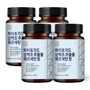 자연바름 파이토 가드 삼백초 추출물 퀘르세틴정 60정 (4개)_이미지