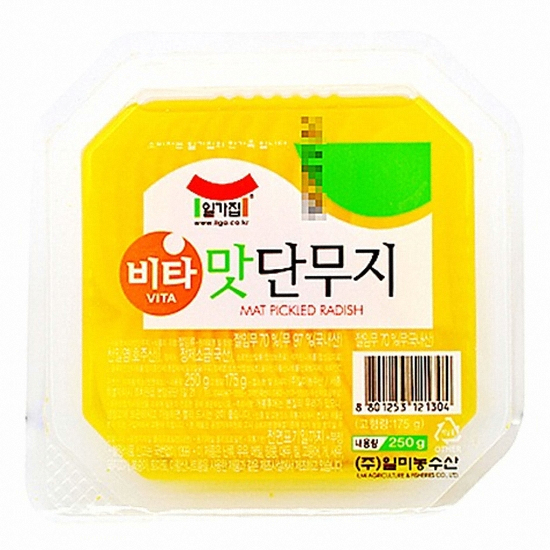 일미농수산 일가집 비타 맛단무지 250g (18개)