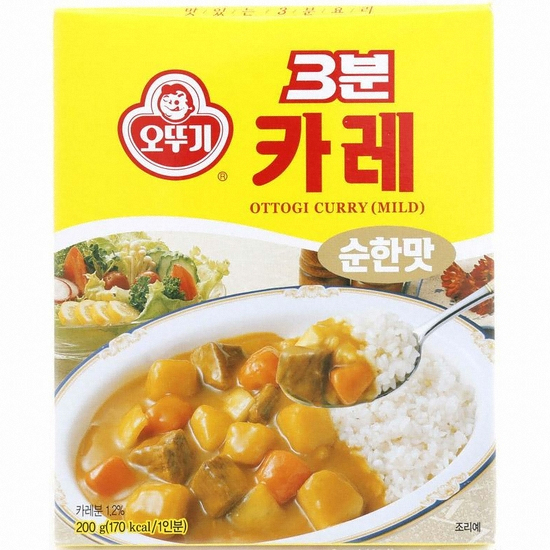 오뚜기 3분 카레 순한맛 200g (6개)_이미지