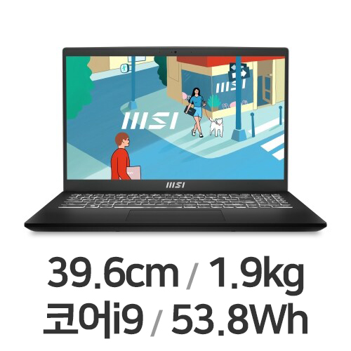 MSI 모던시리즈 모던 15 H B13M-i9 (SSD 1TB)
