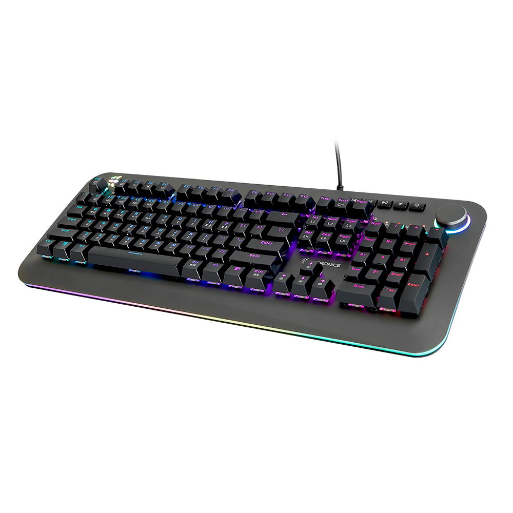 마이크로닉스 MANIC ZK9 엣지 RGB 축교환 기계식 키보드 (청축)_이미지