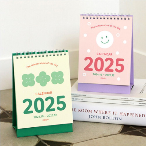 인디고 2025 오늘의 온도 탁상 달력