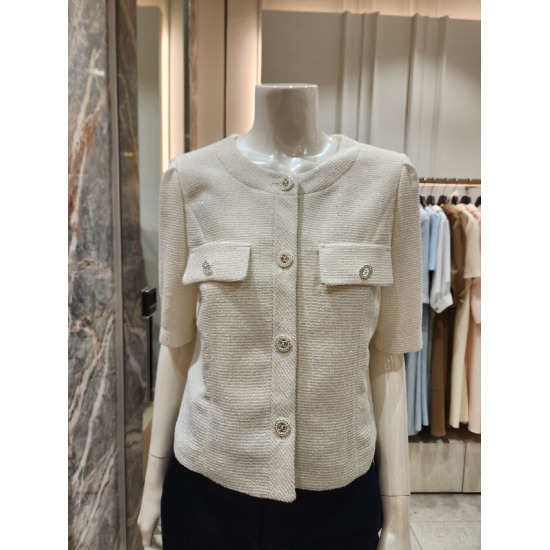 린(LYNN) 샤이닝 라운드 자켓 LGJKOF9900_이미지