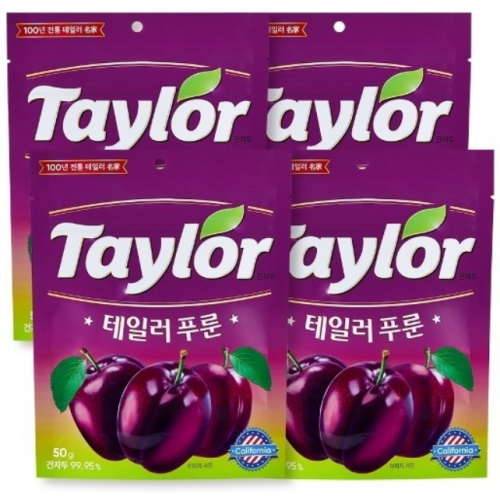 테일러 푸룬 50g (4개)_이미지