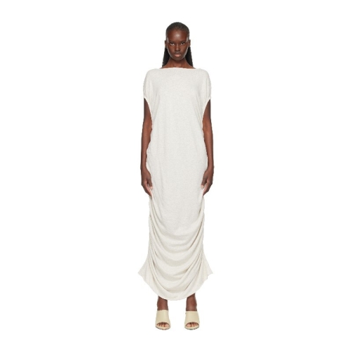 로렌 마누지안 오프 화이트 드레이핑 맥시 드레스 SPF25D2419Y297 Marble