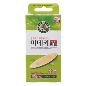 동국제약 마데카 습윤밴드 중형 5매이미지입니다. 누르면 해당 게시물로 새창이동합니다.