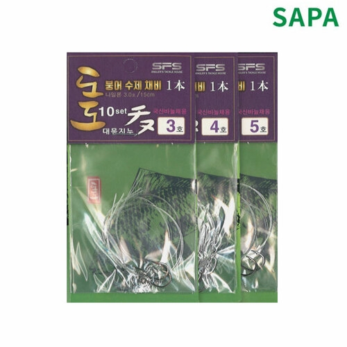 도도 에이치플러스몰 붕어 수제 채비 다나고 4호 국산바늘 미늘 W9DCA4E