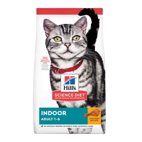 힐스 사이언스 다이어트 캣 어덜트 인도어 1.6kg (6개)_이미지