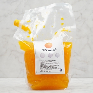 봄봄푸드 수제 오렌지청 큐브 2kg [1개]
