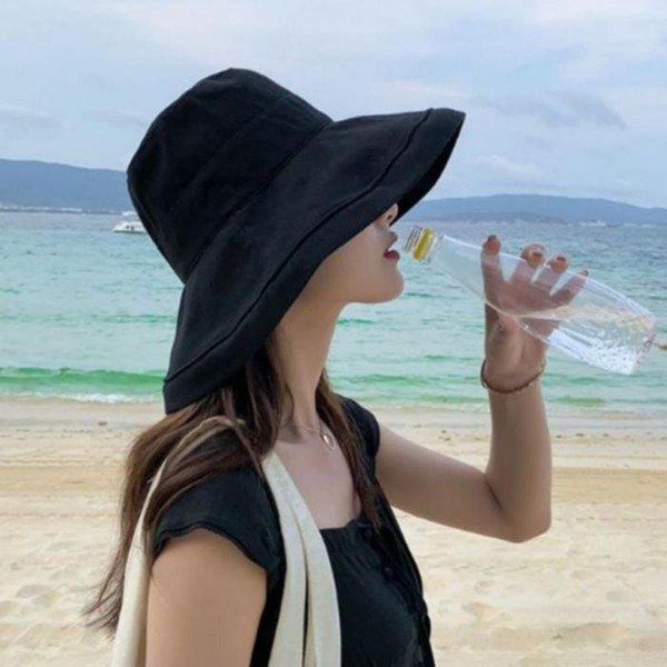 Rly 여성 와이어 와이드챙 벙거지 바캉스 휴양지 썬캡 51349552