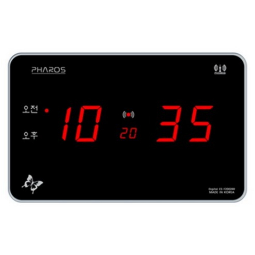 ES-F2002RR 오차율 0% 중형 전자 디지털벽시계