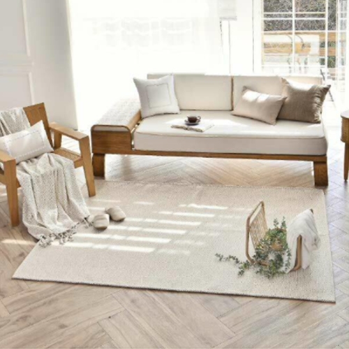 한일카페트 스탠리 먼지없는 사이잘룩 여름 거실러그 (150x100cm)_이미지