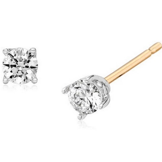 다이아미 데이지 18K골드 GIA 3부 다이아귀걸이 DS0017E03_이미지