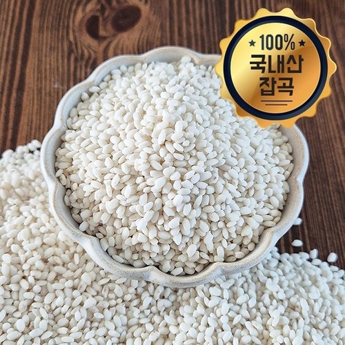 웰굿 24년산 잡곡 국산 찹쌀 4kg