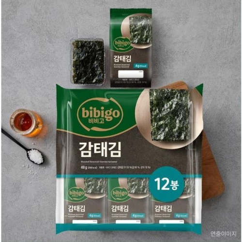 CJ제일제당 비비고 감태김 4g (12개)_이미지