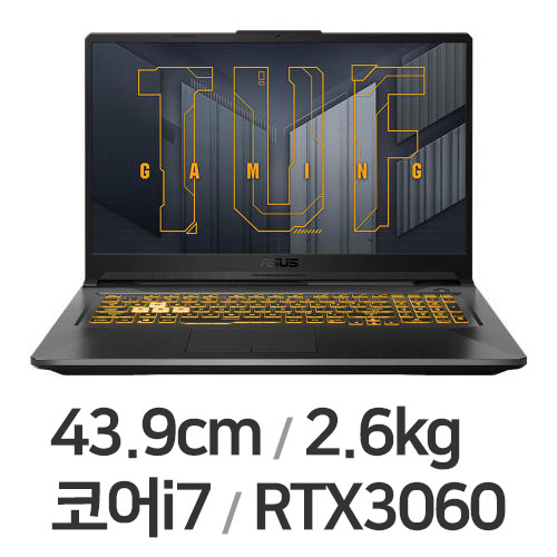 ASUS TUF Gaming F17 FX706HM-HX032 16GB램 (SSD 512GB)