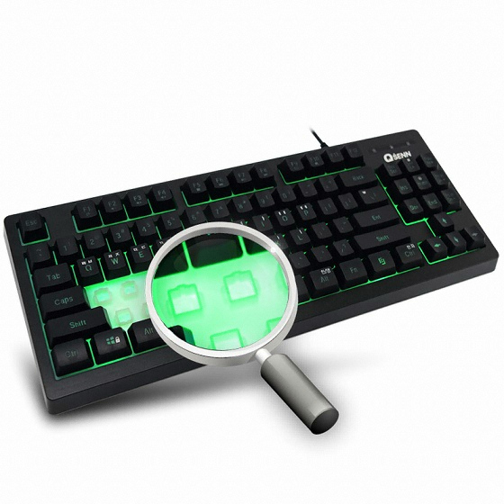 QSENN SEM-DT25T 그린 LED 텐키리스_이미지