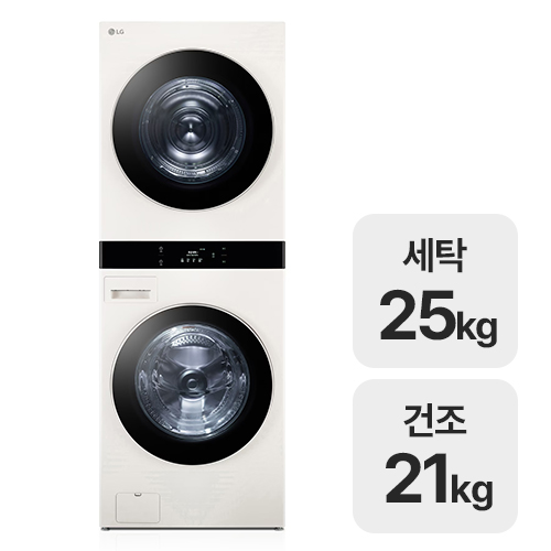 LG전자 트롬 오브제컬렉션 워시타워 WL21EEZU_이미지