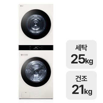 LG전자 트롬 오브제컬렉션 워시타워 WL21EEZU