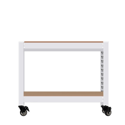 홈던트하우스 2단 이동식 앵글선반 1000x400[75cm(높이)]
