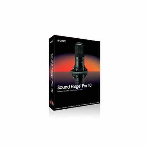 SONY Sound Forge Pro 10 (상업용 영문)_이미지