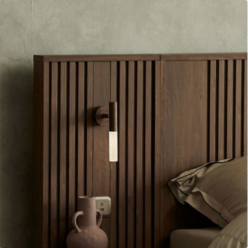 장인가구 로시 라이트 템바보드 호텔식 LED침대 Q+협탁 (7존독립스프링)_이미지