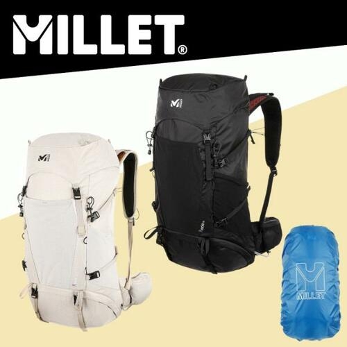밀레(MILLET) 남여공용 등산배낭 중 장거리 산행용 백패킹 로시오 38 MXTSK910